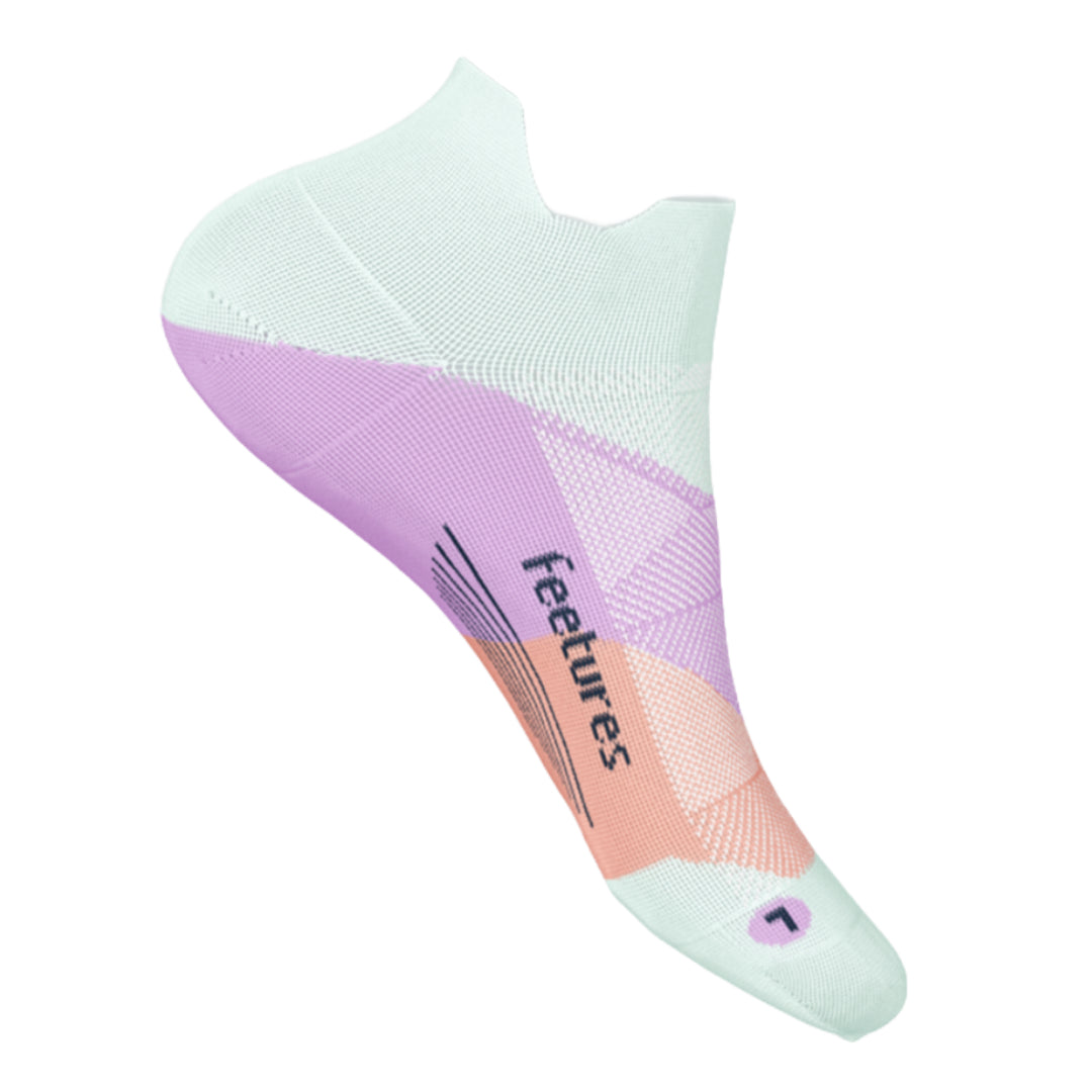Elite Ultra Light No Show Tab Socks-Socks & Underwear-Feetures-Crisp Mint-Mountain Sports