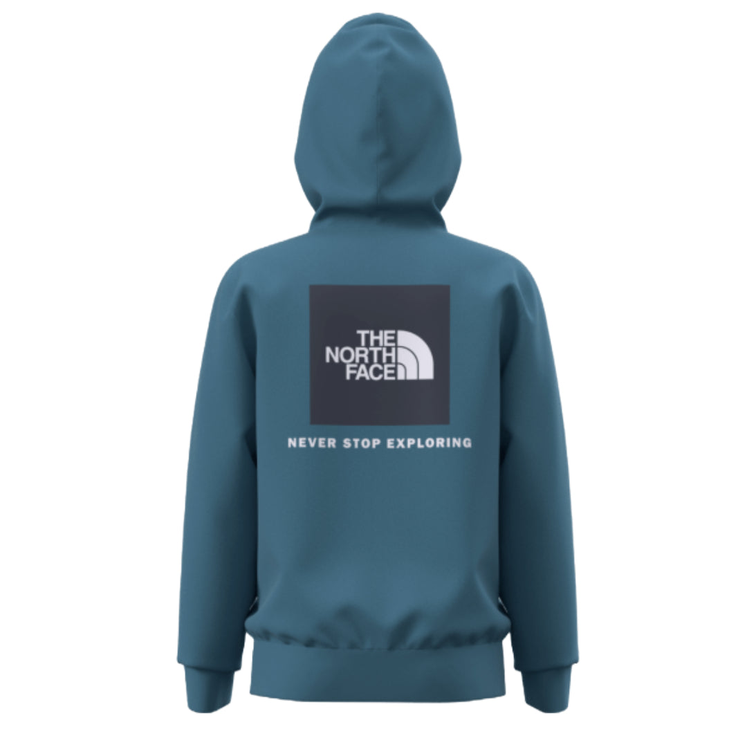 Teen Evolution Box NSE Pullover Hoodie-Sweatshirts & Hoodies-The North Face-Dusk Blue-Mountain Sports