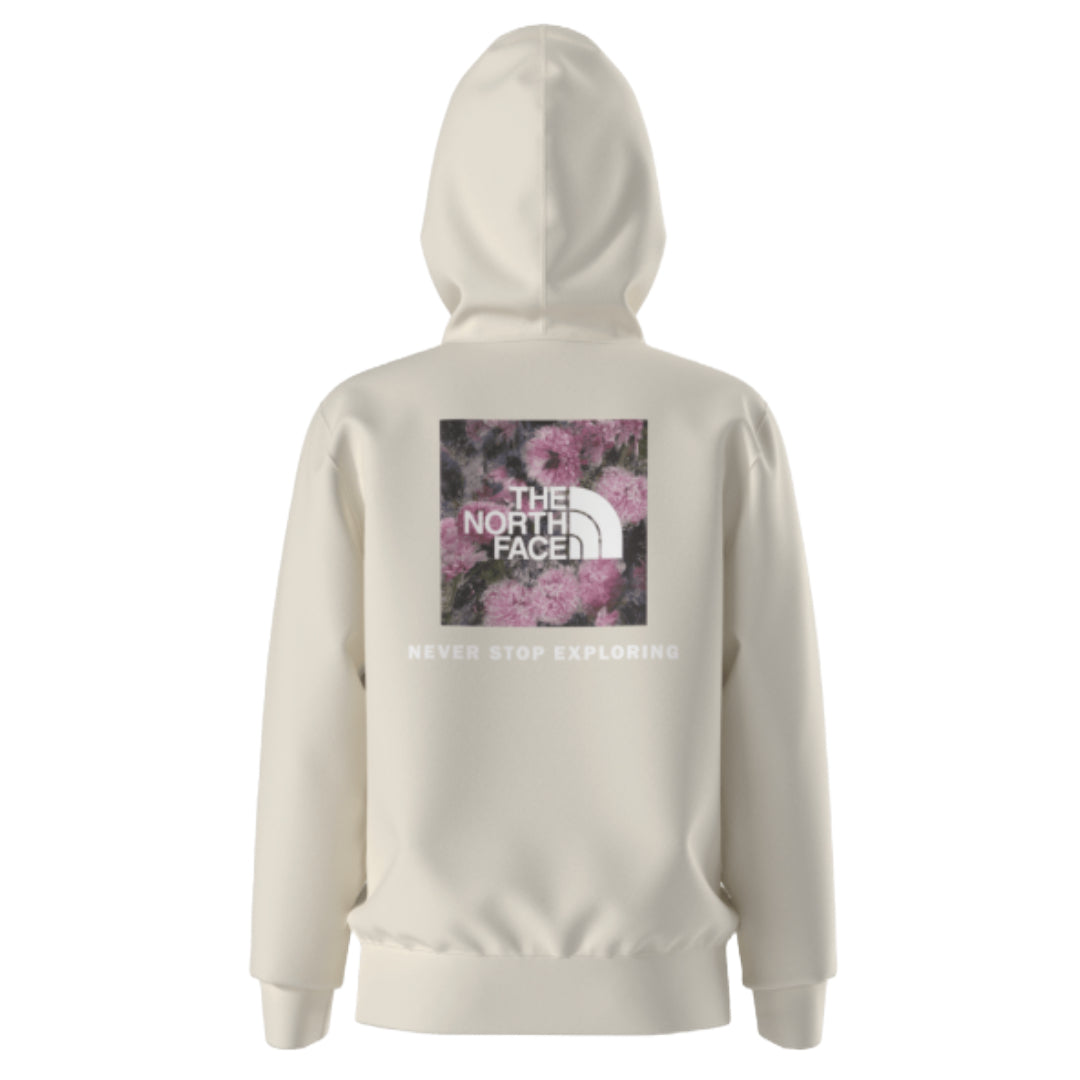 Teen Evolution Box NSE Pullover Graphic Hoodie-Sweatshirts & Hoodies-The North Face-White Dune-Mountain Sports