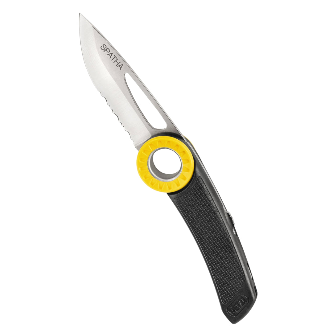 SPATHA Knife (with Carabiner Hole)-Knives-Petzl-Mountain Sports
