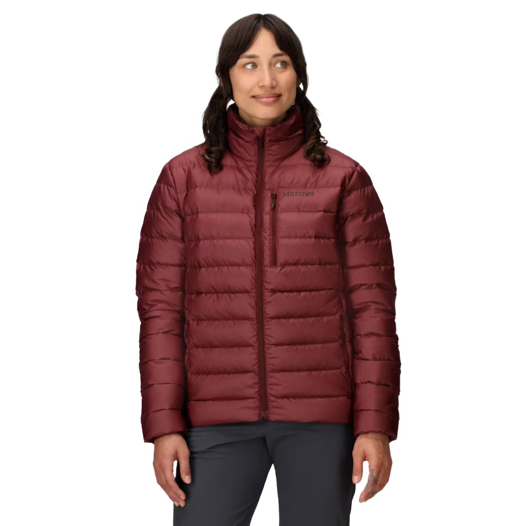 Womens Highlander Jacket-Ski & Snowboard Jackets-Marmot-Acai Berry-Mountain Sports