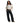 Womens Bamboo Lightweight Fleece Wide Leg Pant
