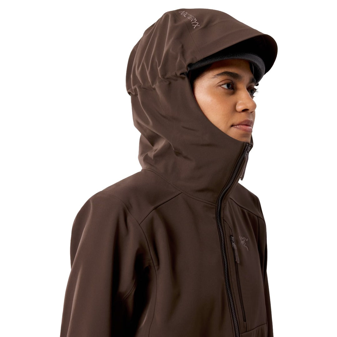 Womens Gamma MX Hoody-Sweatshirts & Hoodies-Arc'teryx-Carob-Mountain Sports