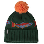 Salmon Energy Stripe: Old Growth Green