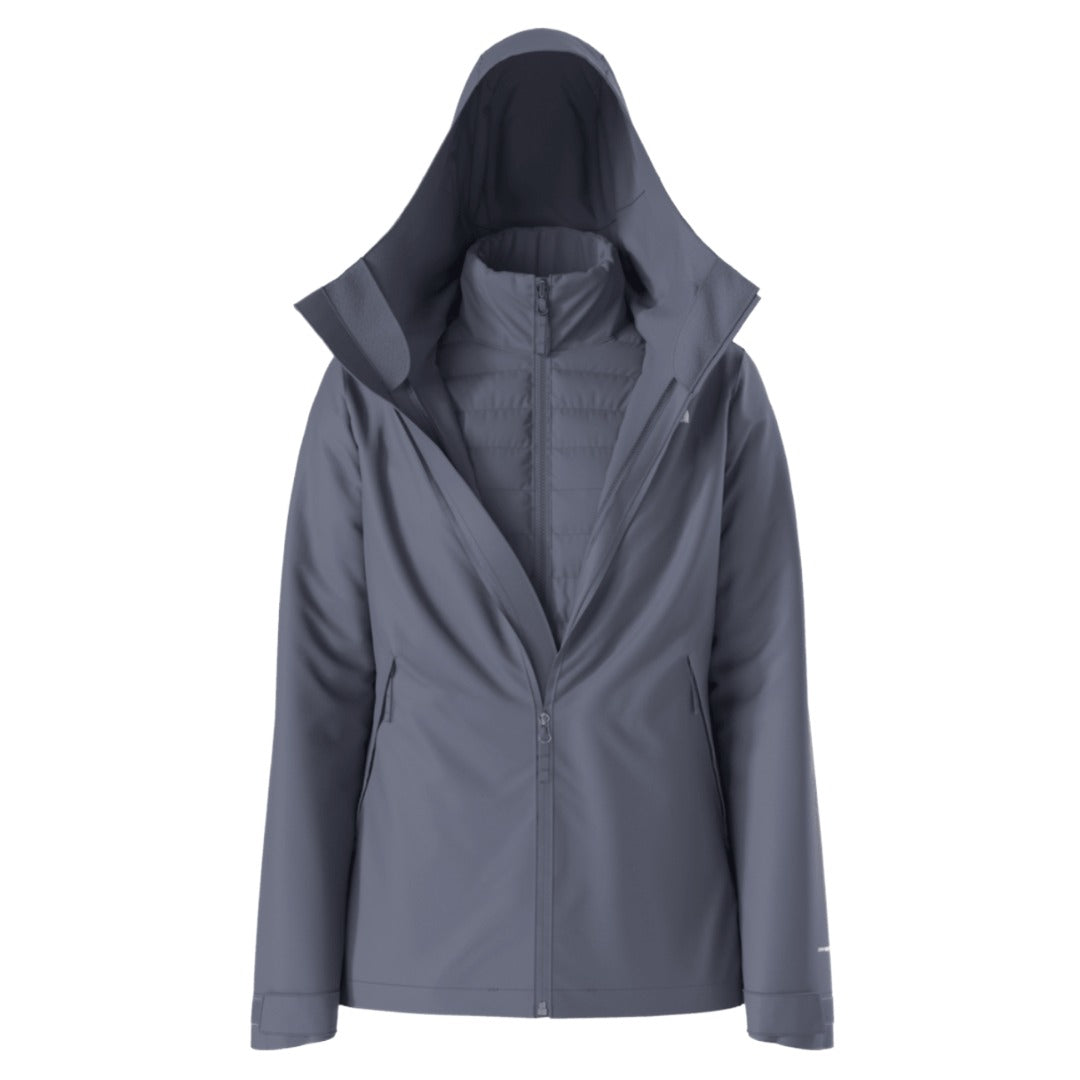 Womens Carto Mono Triclimate® Hooded Jacket-Jackets-The North Face-Twilight Galaxy-Mountain Sports