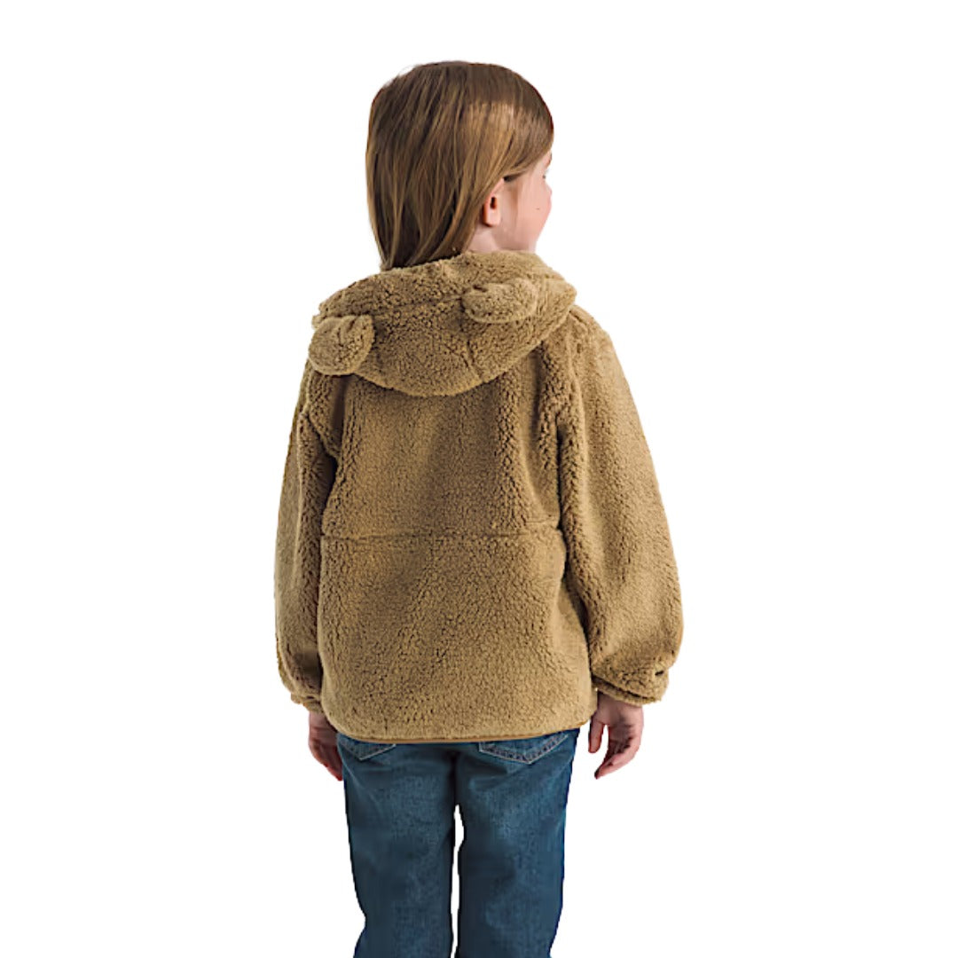 Kids' Campshire Full Zip Hoodie-Sweatshirts & Hoodies-The North Face-Teddy Brown-Mountain Sports