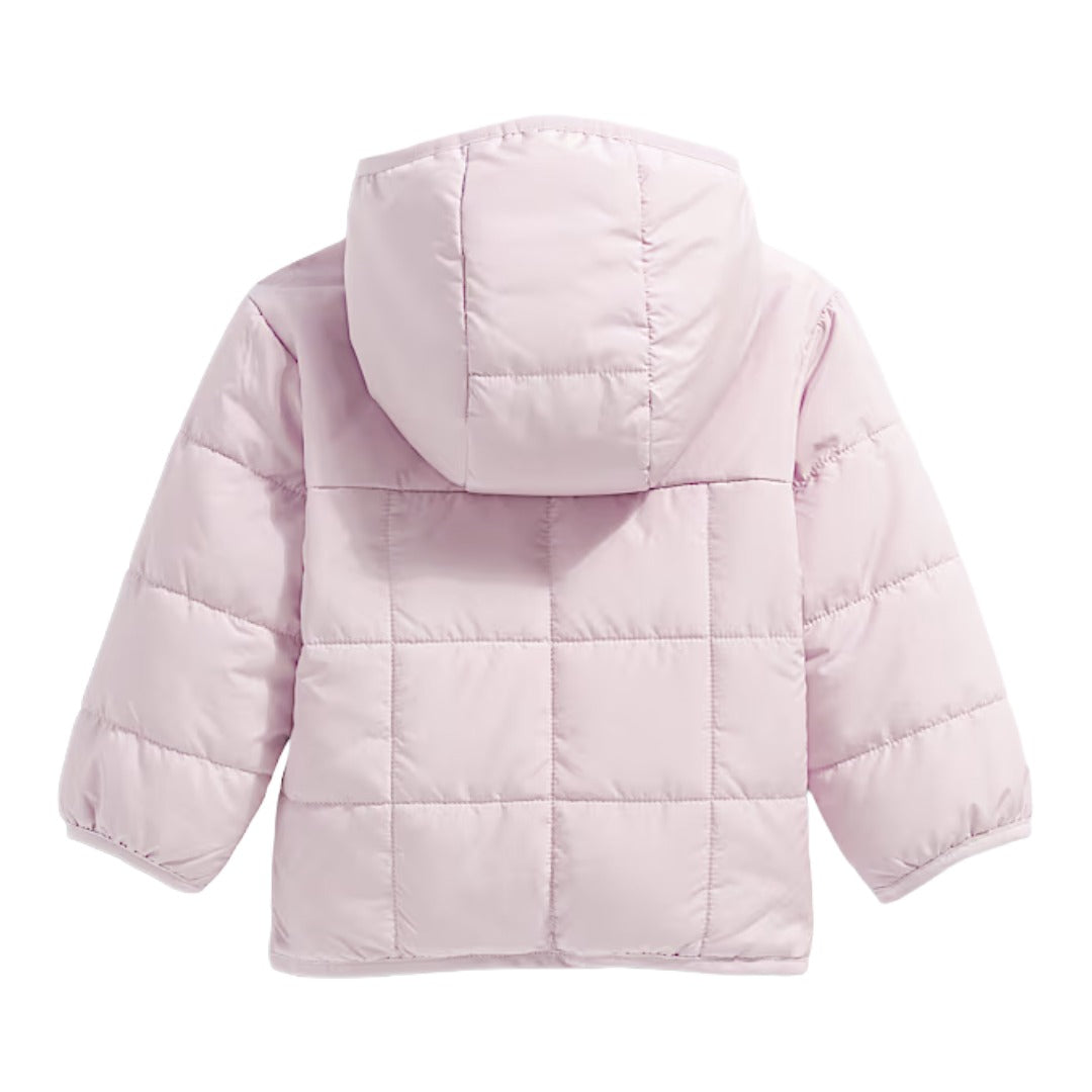 Baby Girls' Reversible Shasta Full Zip Hooded Jacket-Jackets-The North Face-Pale Blossom-Mountain Sports