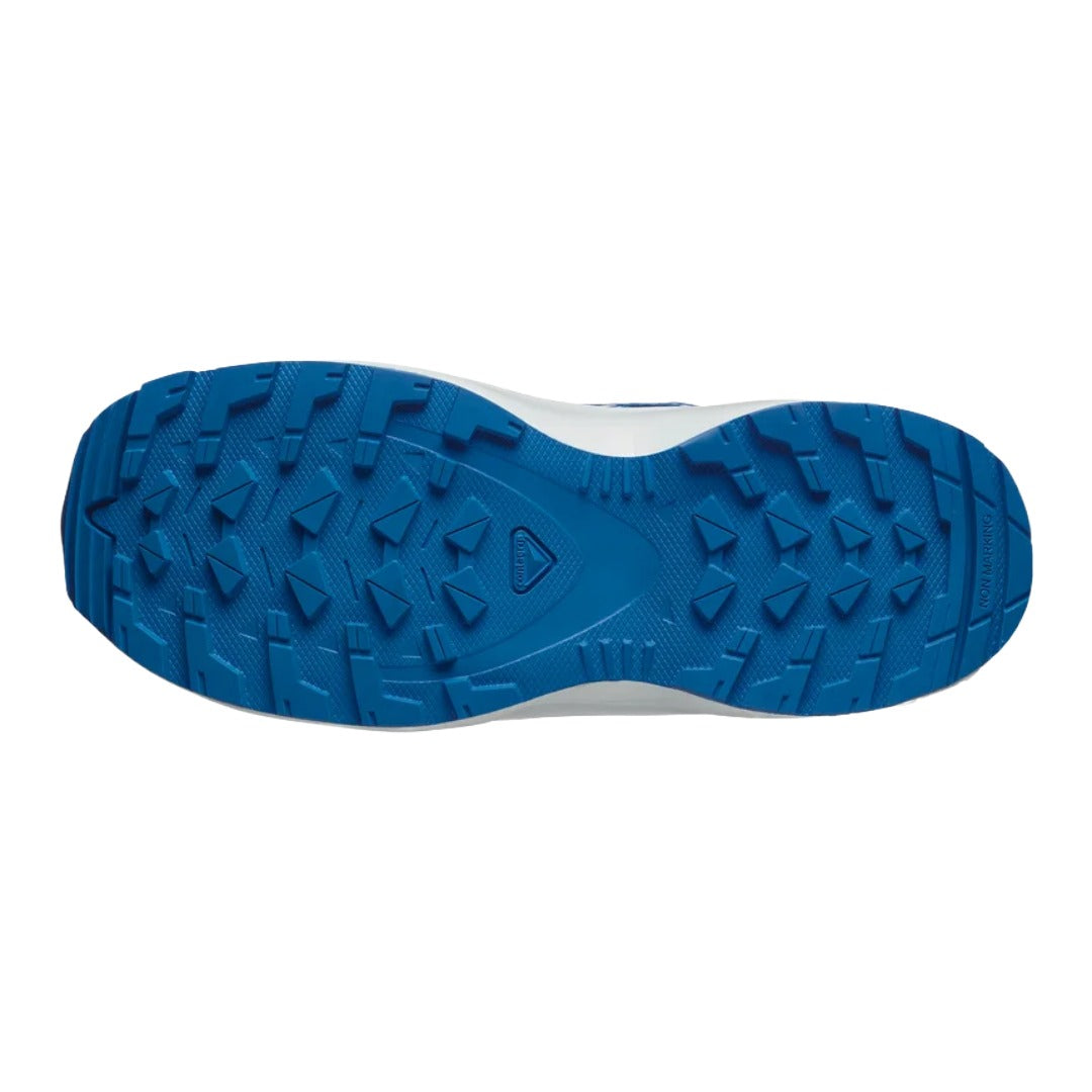 Junior XA Pro v8 Trail Shoe-Trail Running Shoes-Salomon-Black / White / French Blue-Mountain Sports