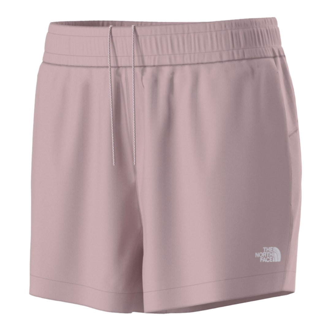 Womens Class V Pathfinder Pull-On 3" Short-Shorts-The North Face-Metal Pink-Mountain Sports