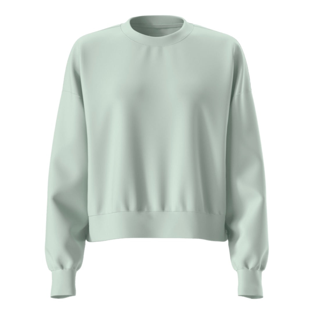 Womens Jaida Crew-Sweatshirts-The North Face-Opal Frost-Mountain Sports