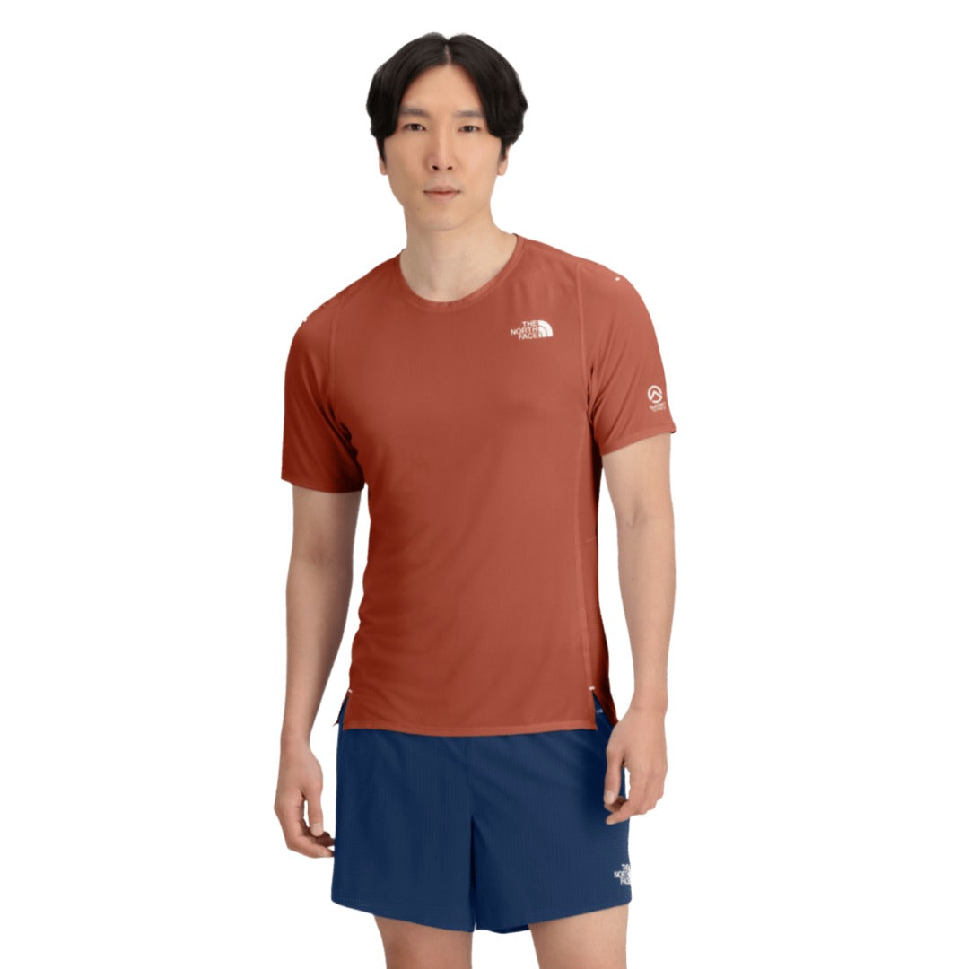 Mens Summit High Trail S/S Shirt-Short Sleeve Shirts-The North Face-TNF Black-Mountain Sports