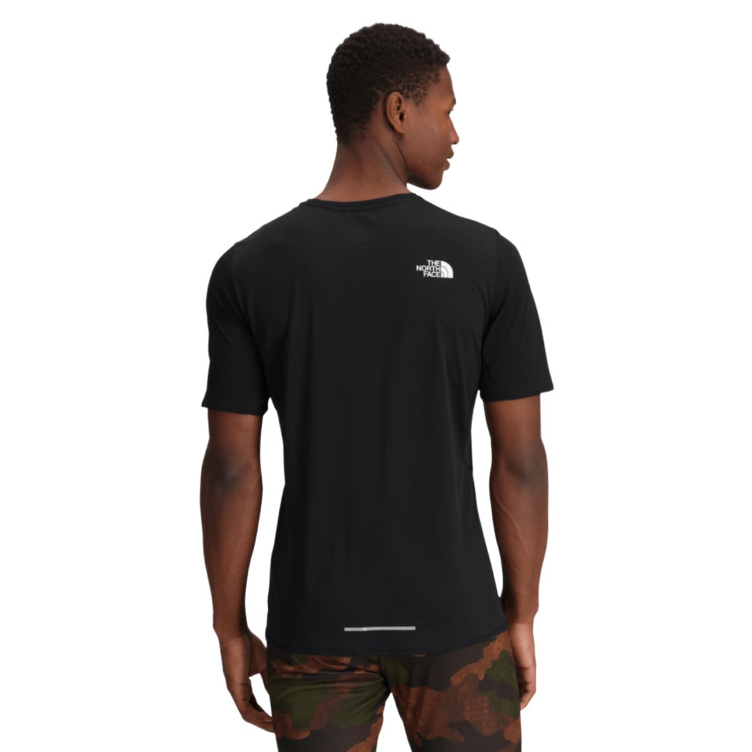 Mens Summit High Trail S/S Shirt-Short Sleeve Shirts-The North Face-TNF Black-Mountain Sports