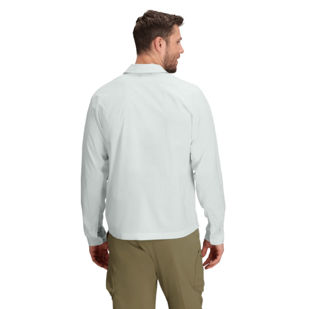 Mens Trail LIGHTRANGE™ L/S Shirt-Long Sleeve Shirts-The North Face-Pearl Stone-Mountain Sports