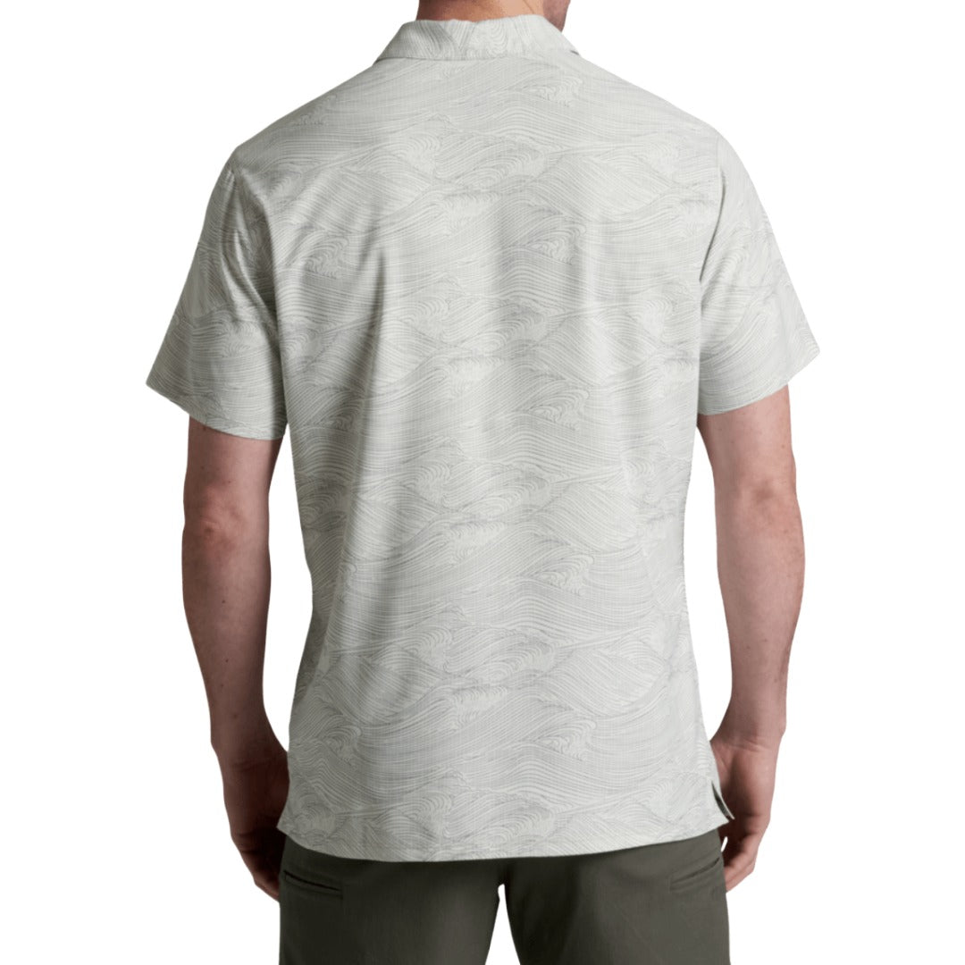 Mens Persuadr Polo-Short Sleeve Shirts-Kuhl-Glacier-Mountain Sports