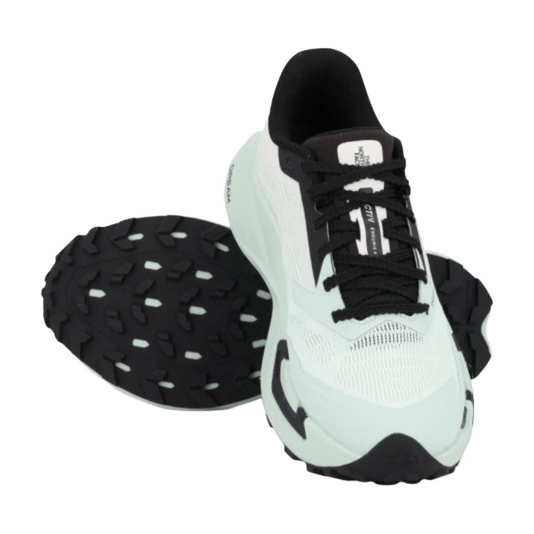 Womens VECTIV Enduris 4-Trail Running Shoes-The North Face-White Ash/Opal Frost-Mountain Sports