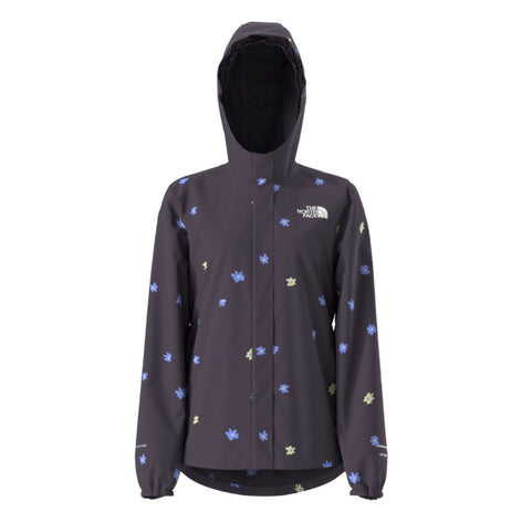 Girls Antora Print Rain Jacket-Rain Jackets-The North Face-Endless Dusk Simple Floral Print-Mountain Sports