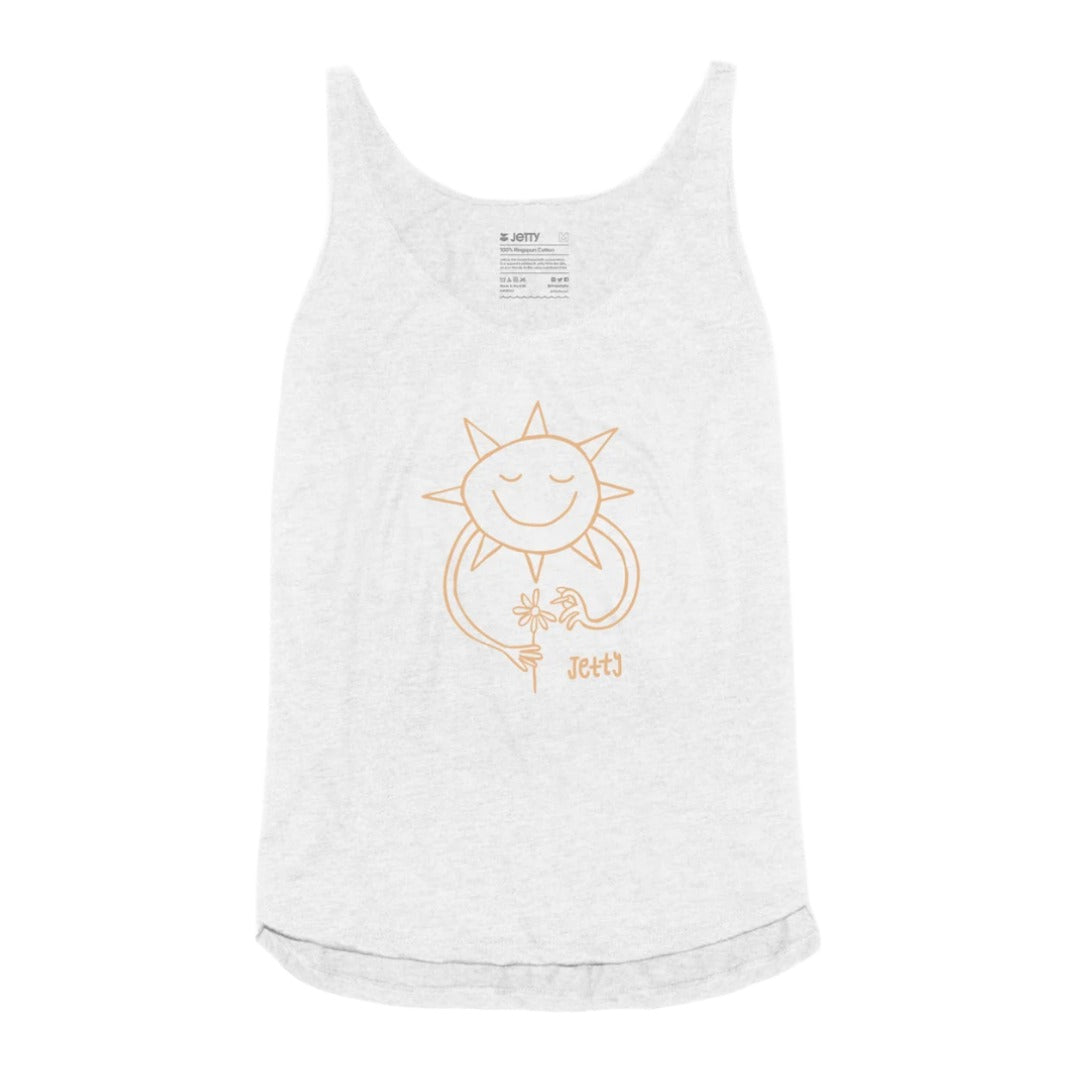 Kids Sunny Tank-Jetty-White-Mountain Sports