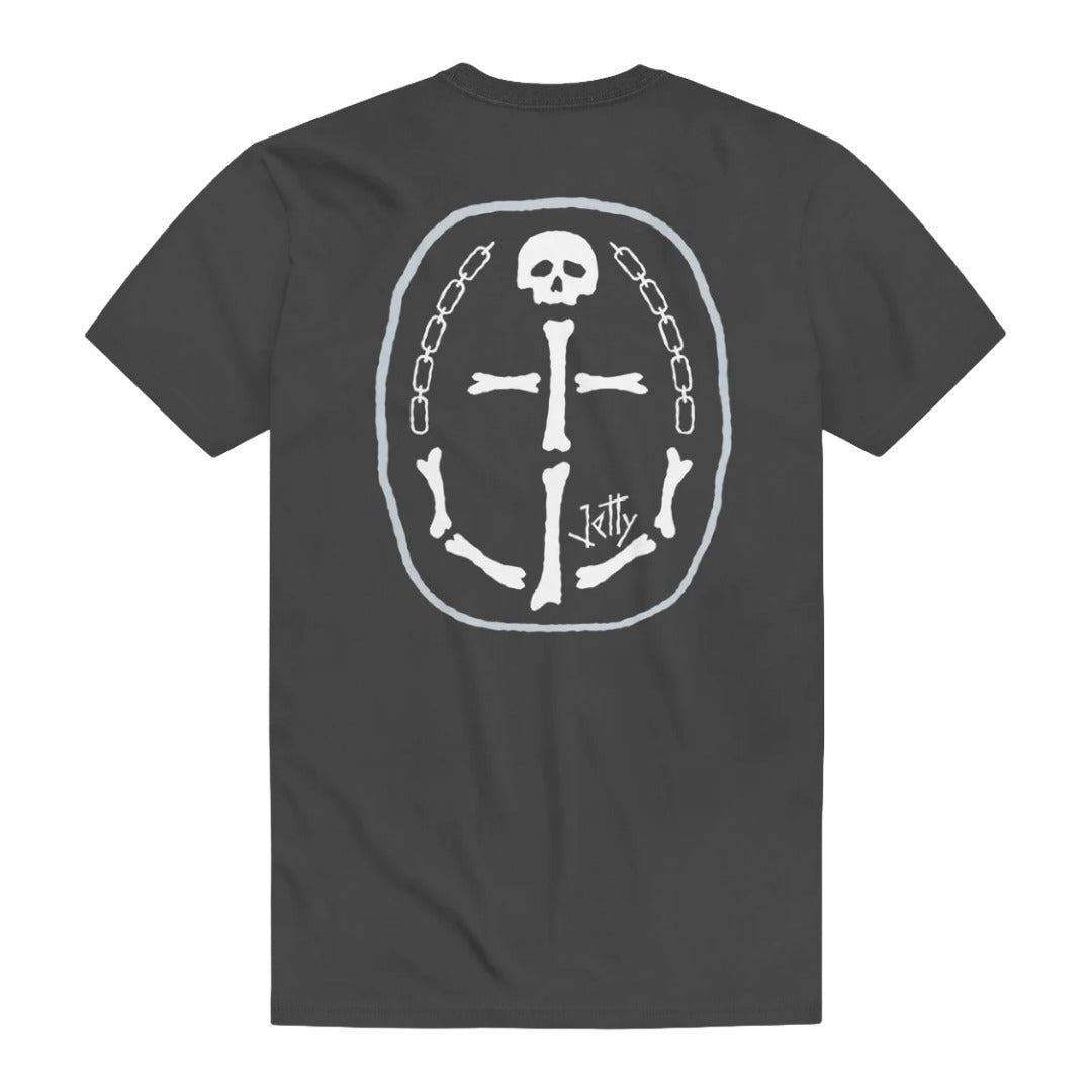 Kids Davy Tee-Jetty-Charcoal-Mountain Sports