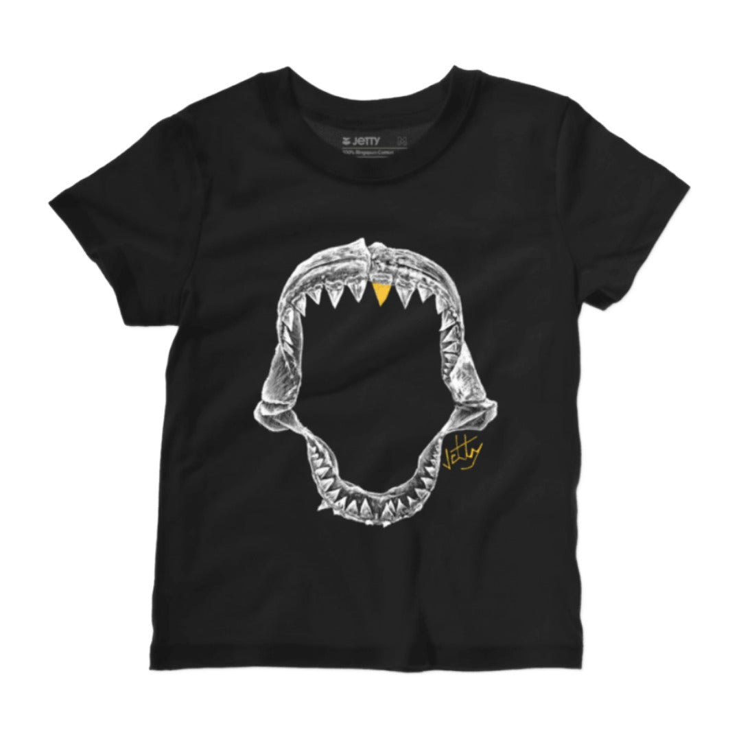 Kids Jaws Tee-Jetty-Black-Mountain Sports