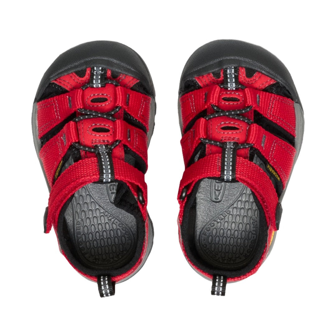 Tots Newport H2 Sandal-Sandals-Keen-Ribbon Red/Gargoyle-Mountain Sports