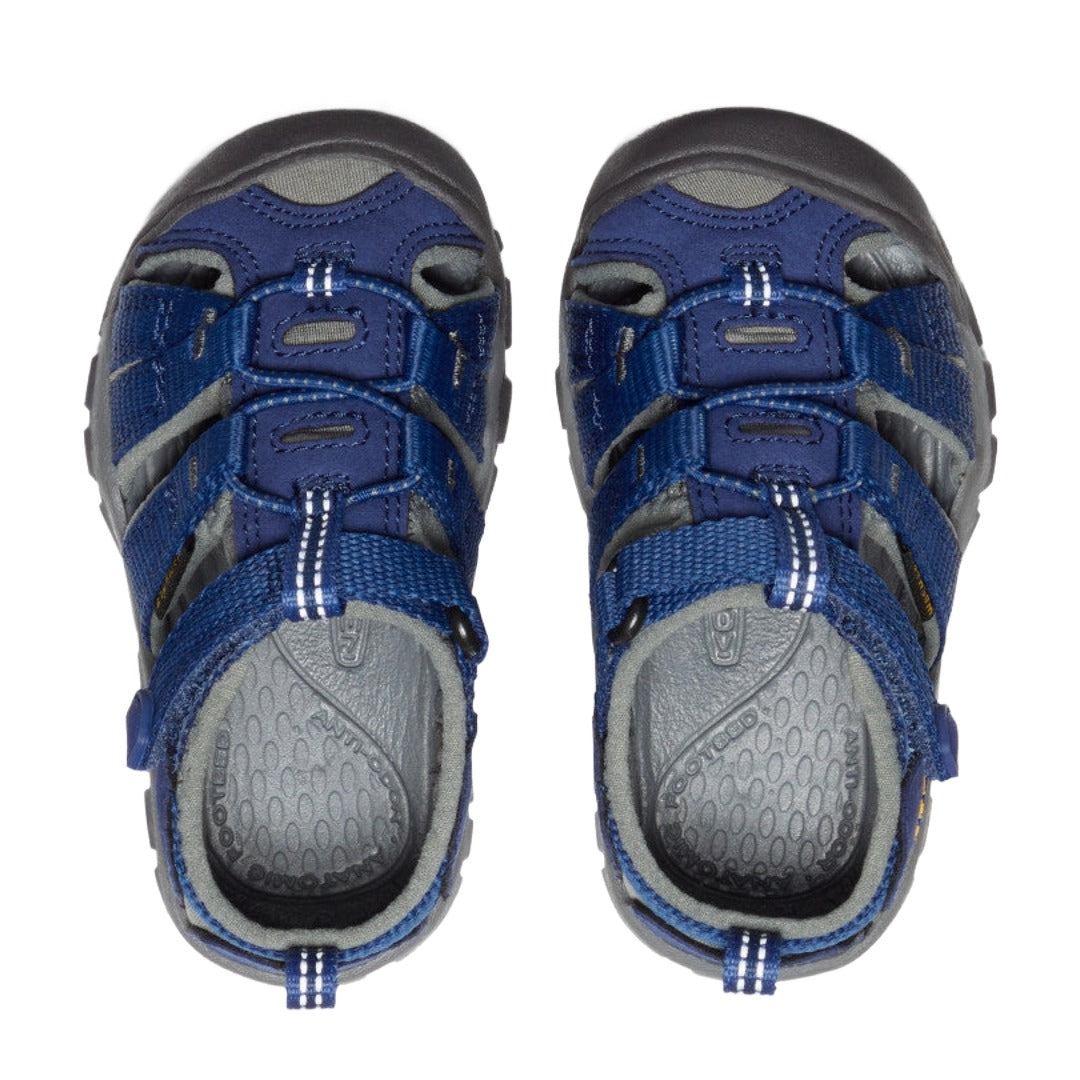 Tots Seacamp II CNX Sandal-Sandals-Keen-Blue Depths/Gargoyle-Mountain Sports