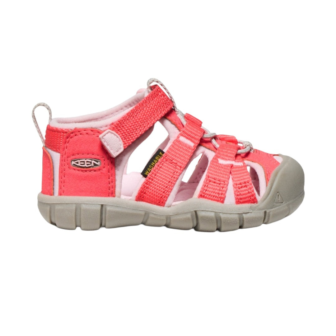 Tots Seacamp II CNX Sandal-Sandals-Keen-Dubarry/Giggle Pink-Mountain Sports