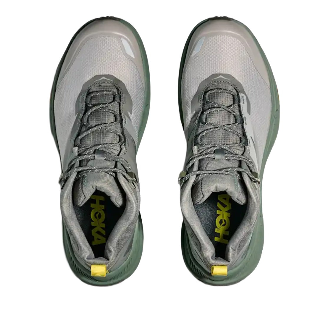 Mens Transport Hike GTX-Hiking Shoes-Hoka-Gravel/Fern-Mountain Sports