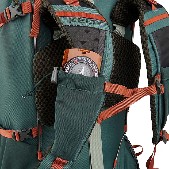 kelty 105 backpack Kelty Glendale 105L Backpack Duck Green/Gingerbread