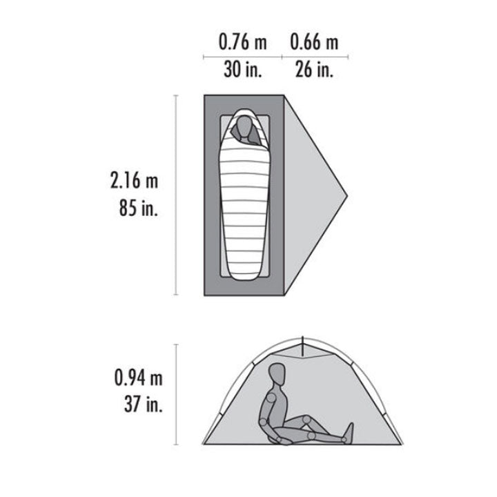 MSR Hubba Hubba 1 Person Tent