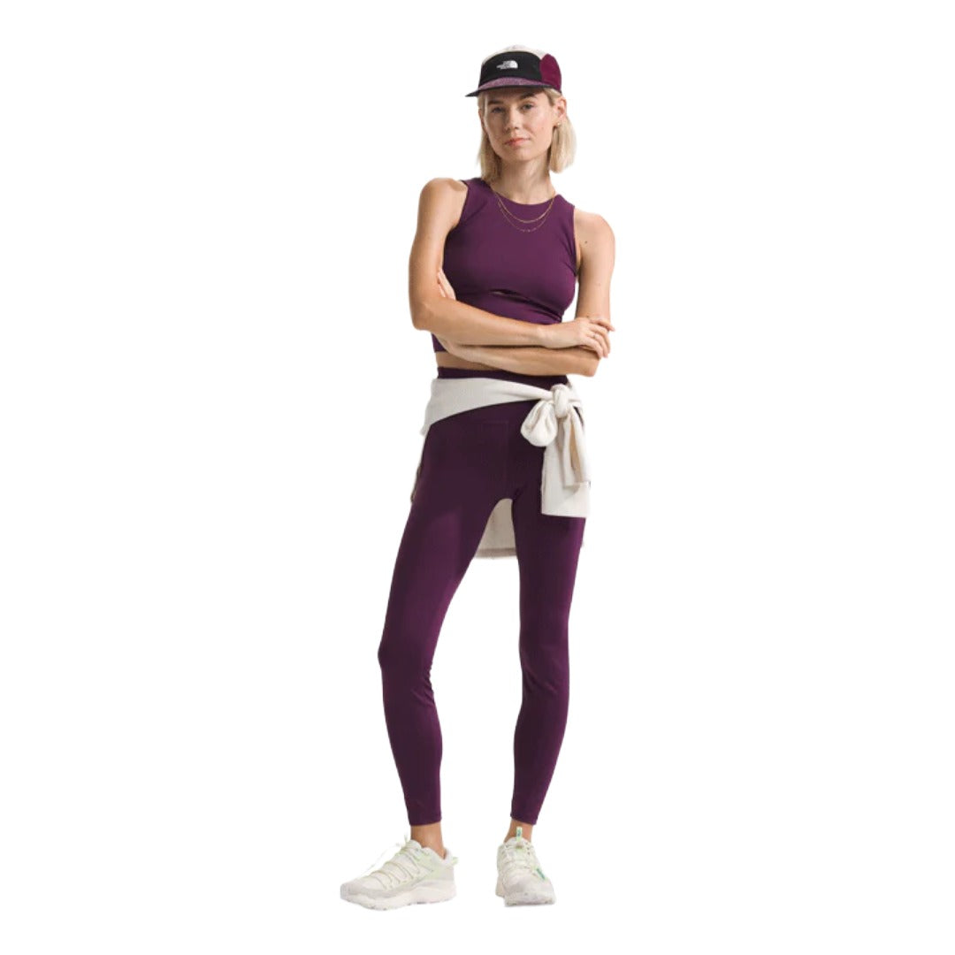 Womens Dune Sky Tight-Pants-The North Face-Black Currant Purple-Mountain Sports