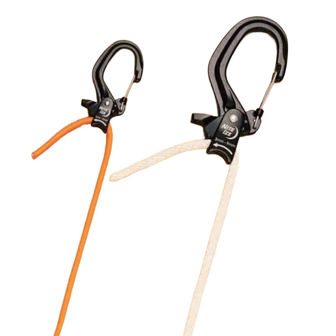 CamJam™ SlideLock® Tightener Carabiner-Cord Tighteners-Nite Ize-SM-Mountain Sports