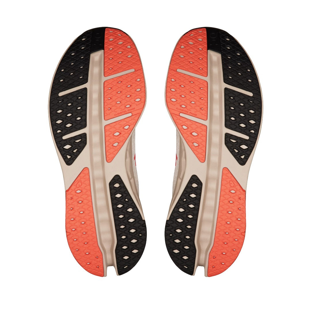 Mens Cloudsurfer Max-Road Running Shoes-ON-Ivory/Salmon-Mountain Sports