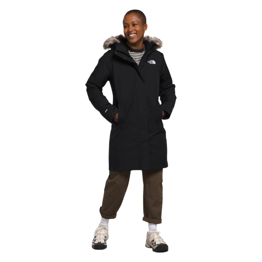 Womens Arctic Parka-Down & Insulated Jackets-The North Face-Summit Navy-Mountain Sports