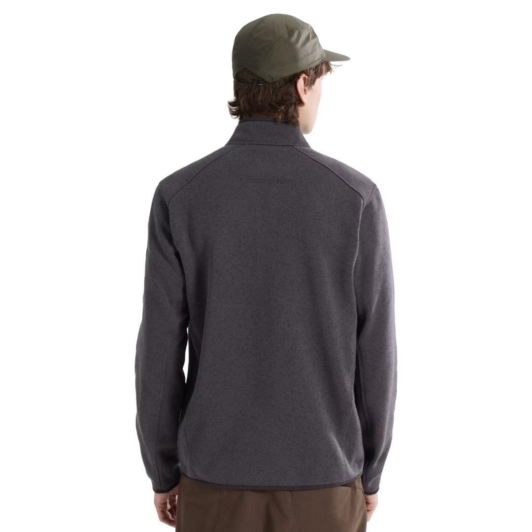 Mens Covert Cardigan-Cardigans-Arc'teryx-Black Heather II-Mountain Sports
