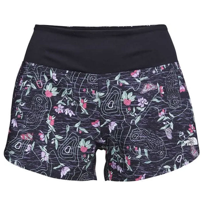 Womens Arque 3" Short-Shorts-The North Face-TNF Black IWD Print-Mountain Sports