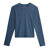 Women's Ribbed Bamboo Long Sleeve, image 1