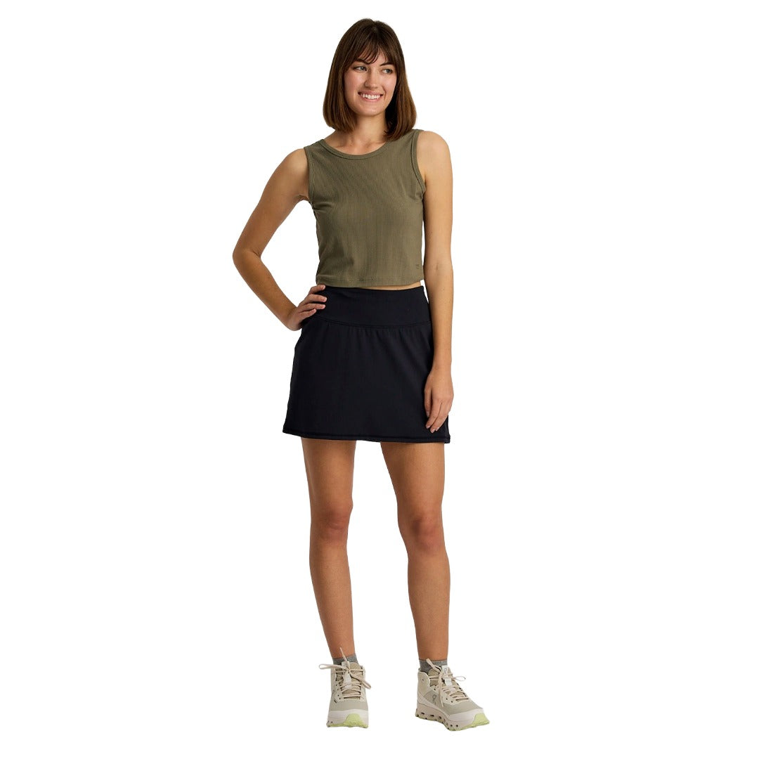 Womens All Day Skort-Skorts-Free Fly-Bright White-Mountain Sports