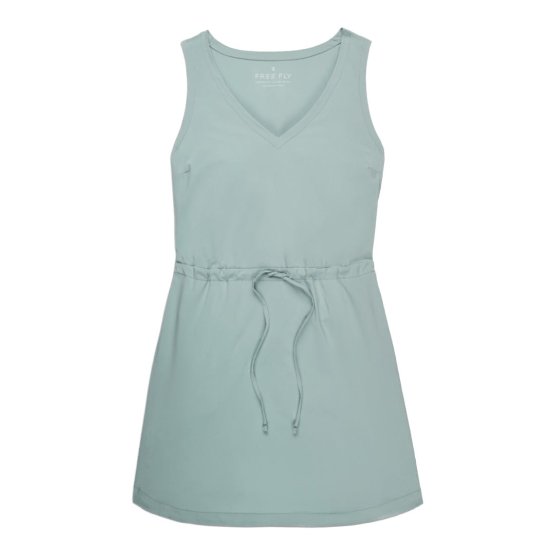 Womens Breeze Dress-Dresses-Free Fly-Ocean Mist-Mountain Sports