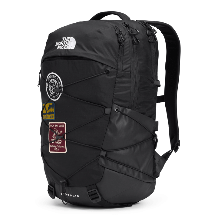 Borealis Backpack-Backpacks-The North Face-TNF Black U Borealis Patch/TNF White-Mountain Sports