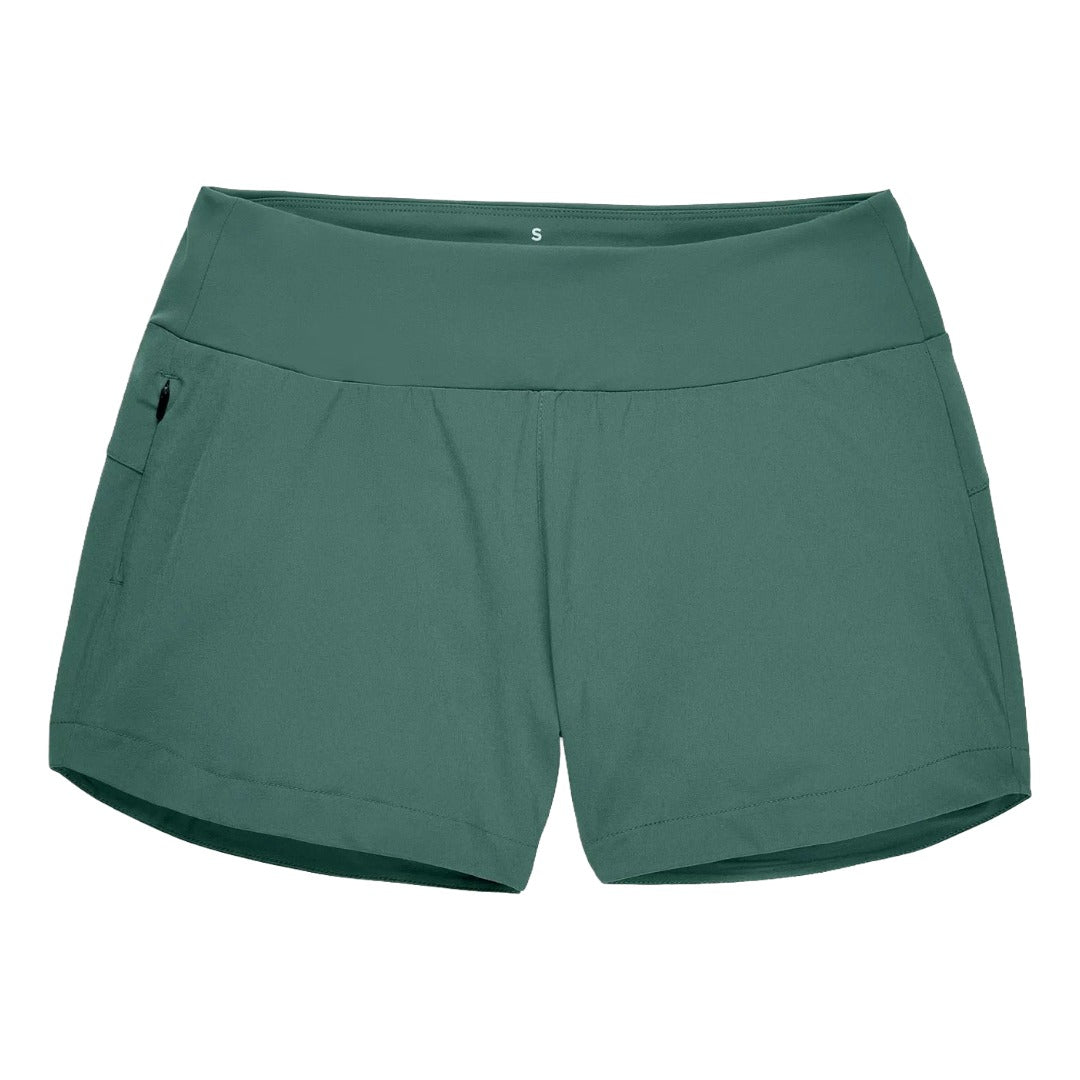 Womens Bamboo Lined Active Breeze 3" Short-Shorts-Free Fly-Sea Pine-Mountain Sports