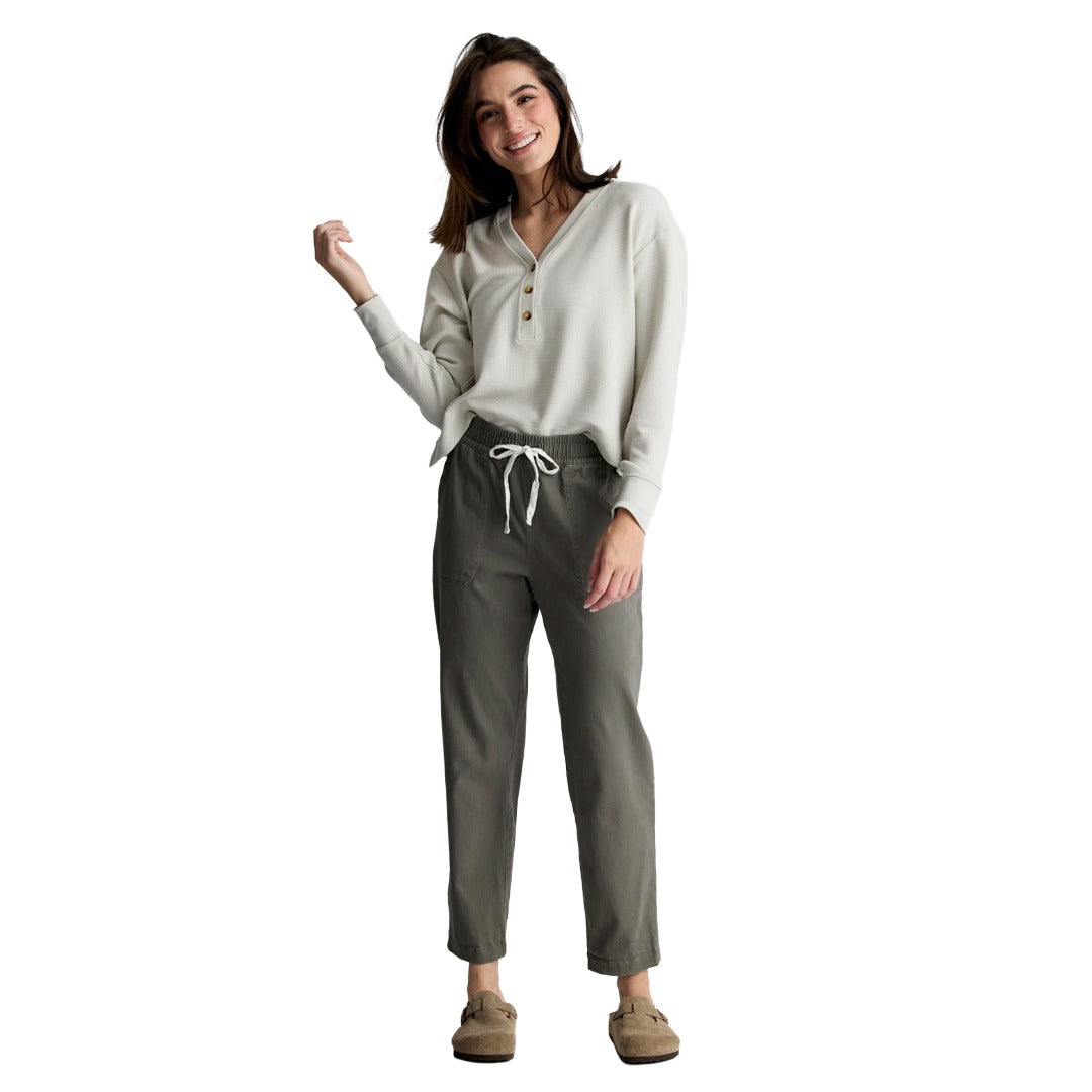 Womens Pacifica Twill Pant-Pants-Free Fly-Fossil-Mountain Sports