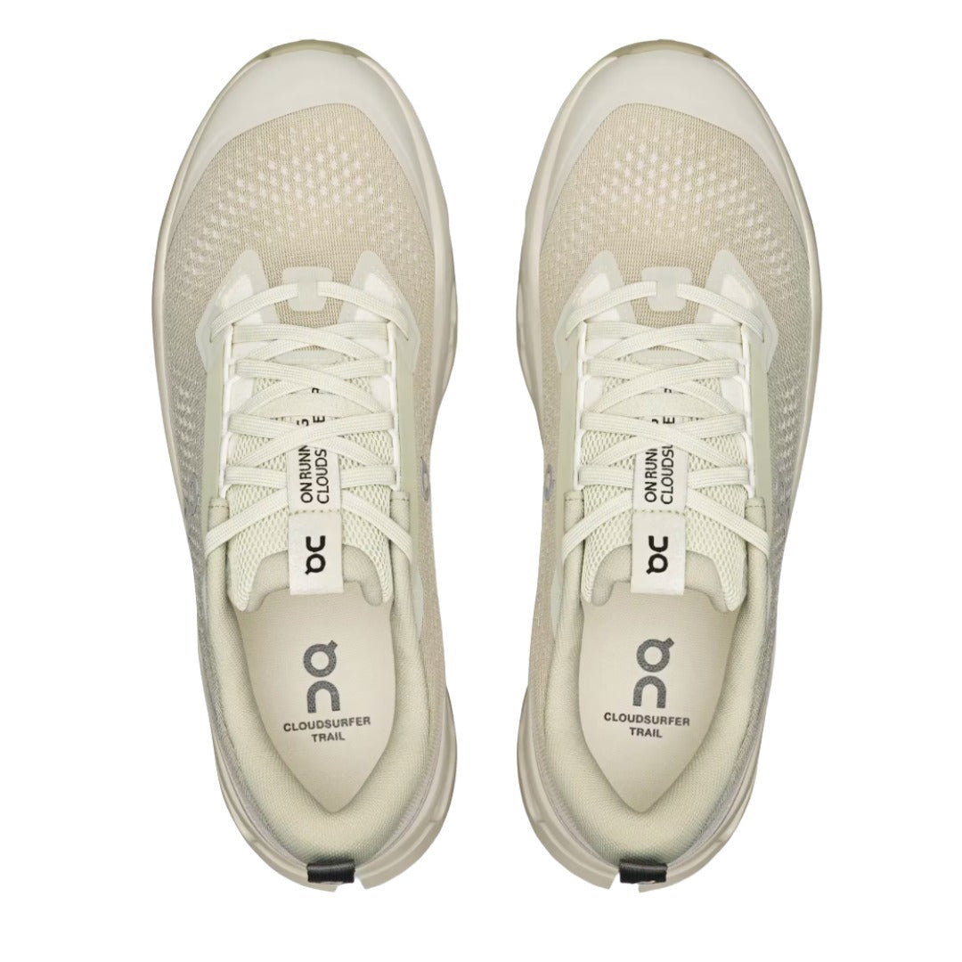 Mens Cloudsurfer Trail 2-Trail Running Shoes-ON-Chalk/Ghost-Mountain Sports