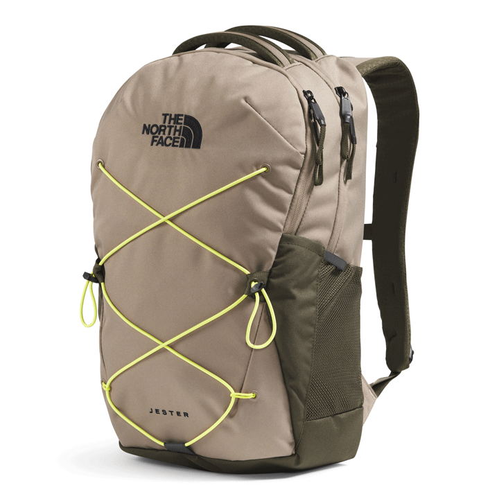 Jester Backpack-Backpacks-The North Face-Cavern Grey/New Taupe Green-Mountain Sports