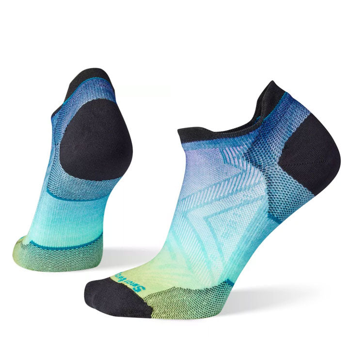 Smartwool Run Zero Cushion Ombre Print Low Ankle Socks Women's