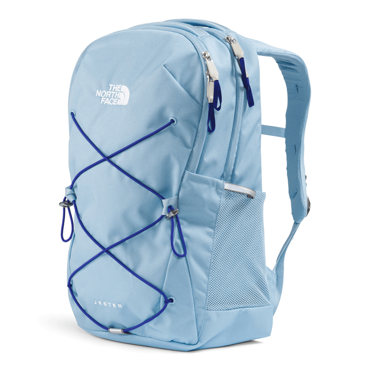 Womens Jester Backpack-Backpacks-The North Face-Steel Blue Dark Heather/Lapis Blue/TNF Black-Mountain Sports