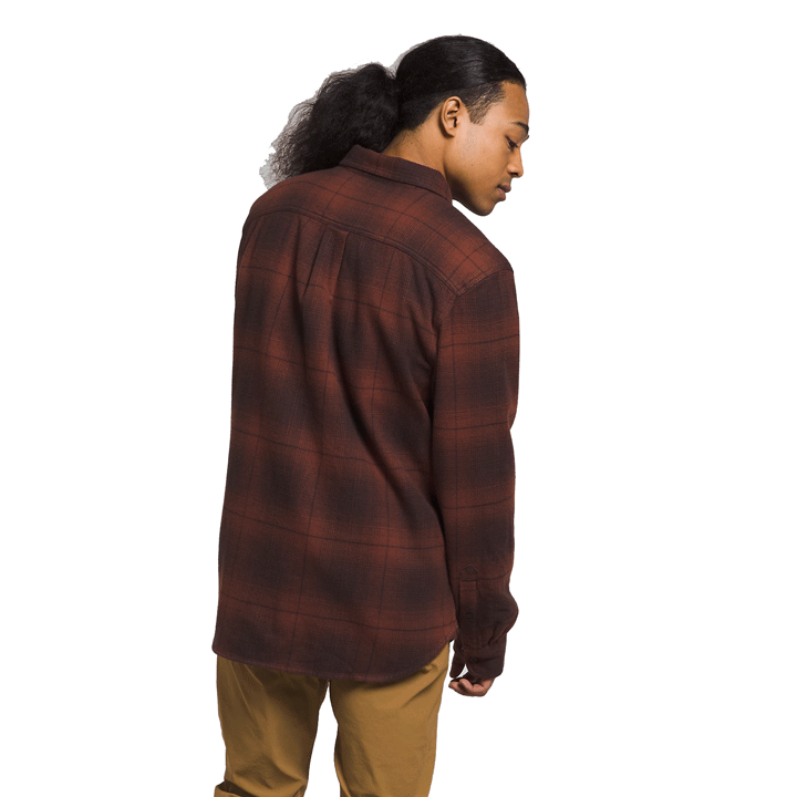 Mens Arroyo Flannel Shirt-Flannel Shirts-The North Face-Coal Brown MD Half Dome Shadow Plaid-Mountain Sports