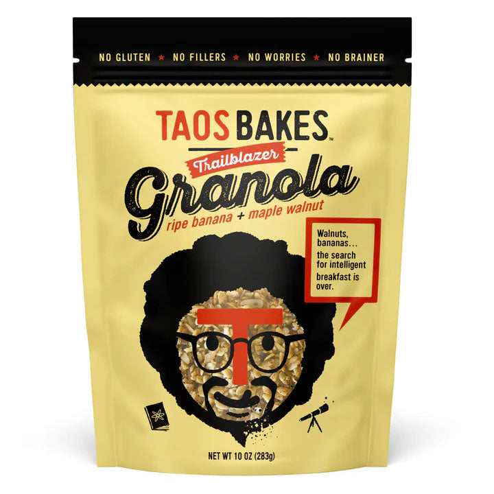 Taos Bakes Trailblazer Granola - Ripe Banana + Maple Walnut