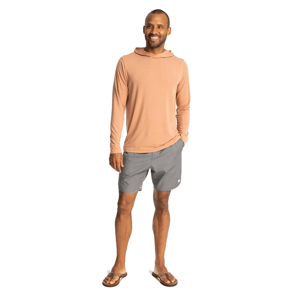 Mens Reverb 7" Short-Shorts-Free Fly-Smoke-Mountain Sports
