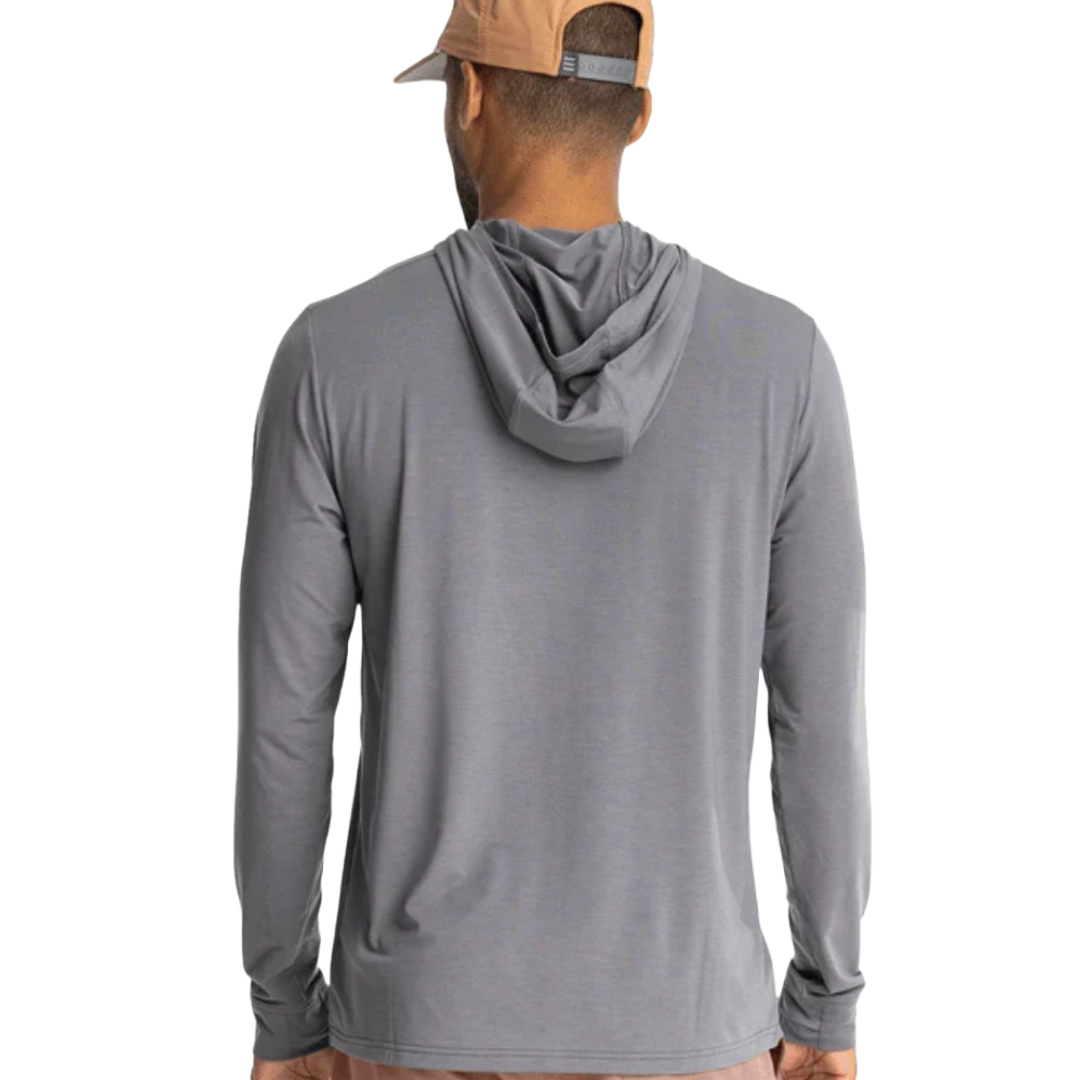 Men's Elevate Lightweight Hoodie-Sweatshirts & Hoodies-Free Fly-Smoke-Mountain Sports