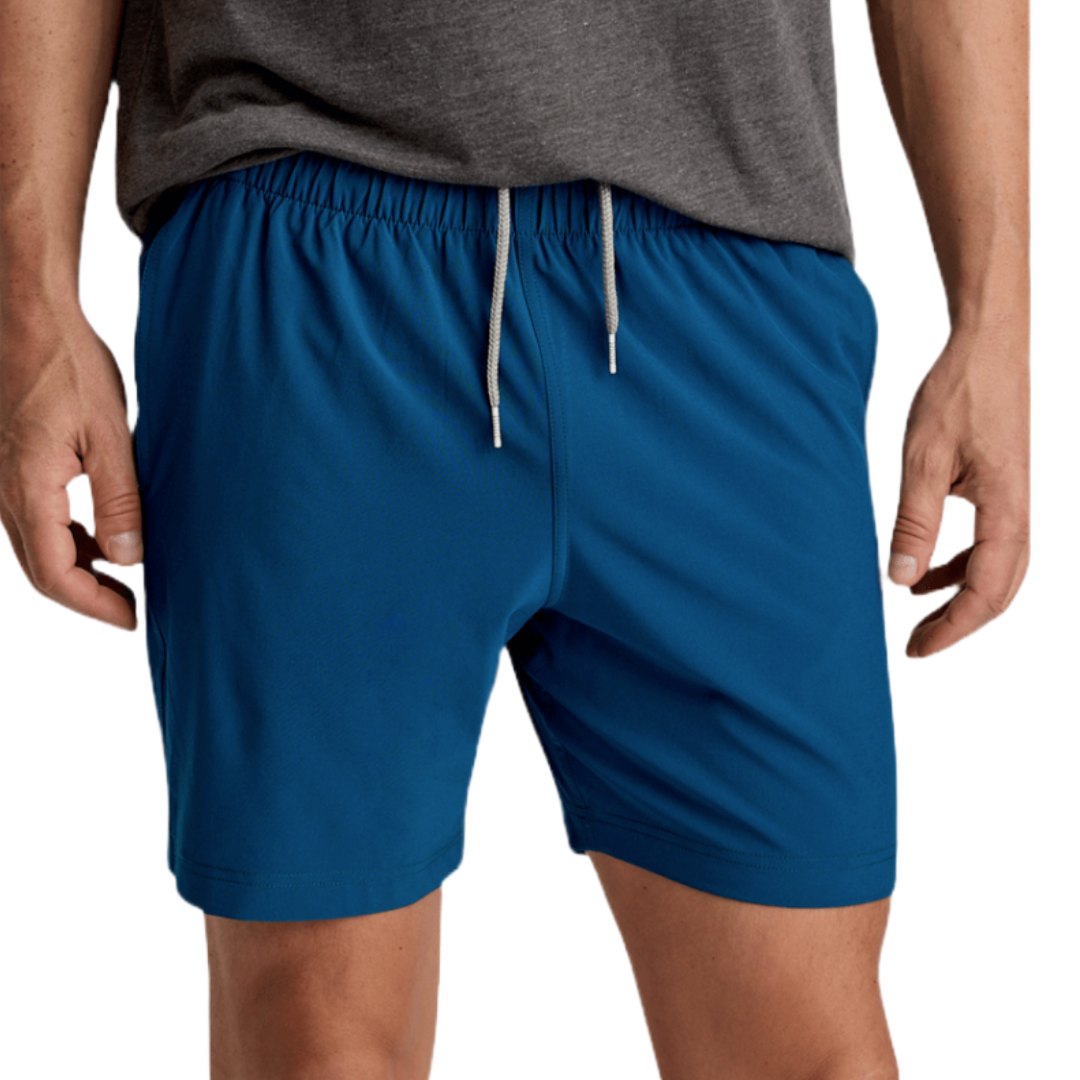Men's Breeze 6" Short-Shorts-Free Fly-Legion Blue-Mountain Sports